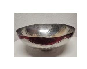 Elegante diseño de hoja moderno duradero de acero de aluminio para servir frutero multiusos para cocina, comedor o decoración - Product Image 2