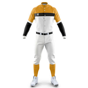 ทีมกีฬาสวมเครื่องแบบเบสบอลชายสไตล์สลิมฟิต / บริการ OEM ชุดเบสบอลคุณภาพดีที่สุดในราคาที่ดีที่สุด - Product Image 1