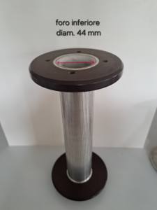 Bobinas con Brida Scaglia (Aleación de Aluminio y Resina) 250-55-130mm en Muy Buen Estado para Maquinaria de Hilatura, Recubrimiento y Retorcido, Italia - Product Image 3