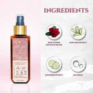 Brume d'eau hydratante Flower Valley pour une expérience rafraîchissante - Product Image 5