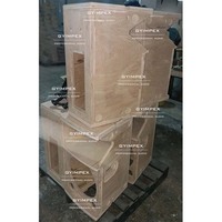 Système de sonorisation compact à deux voies de 12 pouces, accessoire audio professionnel, système de montage pour enceintes Line Array de 8 pouces, matériel pour enceintes.