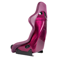 Siège de voiture de sport en PU à paillettes SSCUS Apex de haute technologie avec paillettes fantaisie à la surface de la coque