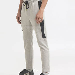 Customized Logo Custom Size Lightweight Men's <b>Trousers</b> Straight Casual Mid <b>Elastic</b> <b>Waist</b> Breathable Windproof 100% Cotton - Product Image 2