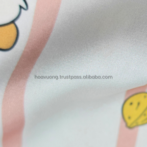 Tela de pijama impresa OEM y ODM 120gsm seda Latina suave y sedosa con diseños bonitos para ropa de dormir - Product Image 3