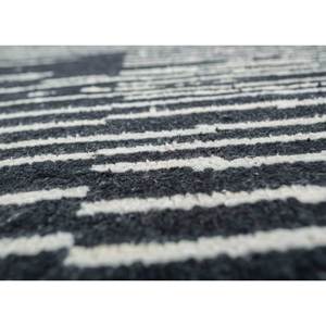 Zuri Hand Knotted Wool <b>Rugs</b> Abstract <b>Boho</b> Style for Teen Living Room Bedroom 9x12 Rectangle Hallway Pattern Grey Black-LCA-7041 - Product Image 3
