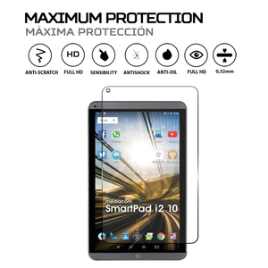 Protector de pantalla ANTISHOCK para tableta Mediacom SmartPad I2 10, película protectora Premium - Product Image 2