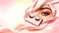 Paire de faux cils en vison synthétique volume intense, bande souple spectaculaire, réutilisables, étiquette privée, boîte personnalisée, direct usine