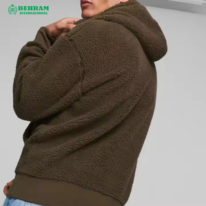 Sweat à capuche unisexe de luxe personnalisé en molleton/éponge française 500 g/m² 600 g/m², coupe décontractée, 100 % coton, qualité supérieure - Product Image 4