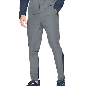 Survêtements d'hiver personnalisables en gros pour hommes très vendus ensemble de survêtements coupe-vent grande taille avec strass imprimés - Product Image 4