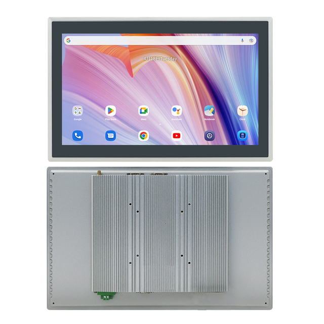 TouchWo 15.6 Inch IP65 Open Frame 400cd/m² High Brightness Fanless Automation Industrial Capacitive Touch Panel PC Stock