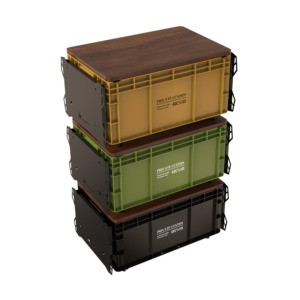 Cajas Plegables Ligeras para Almacenamiento y Transporte para Campamento, Picnic y Actividades al Aire Libre con Tapas <span class=keywords><strong>de</strong></span> Madera - Product Image 6