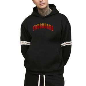 Haute qualité 420 GSM 100% coton vierge plaine poids lourd surdimensionné sweats à capuche unisexe Logo personnalisé grande taille hommes sweats à capuche - Product Image 1