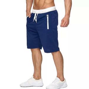 กางเกงขาสั้นผู้ชายผ้าคอตตอนยืดได้ผ้าคอตตอนคอมบ์น้ำหนัก220กรัมสำหรับเล่นกีฬาและออกกำลังกาย - Product Image 3