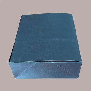 10 Uds caja de papel cerrada para llevar seda negra 250x200H80 fiambrera desechable - Product Image 2