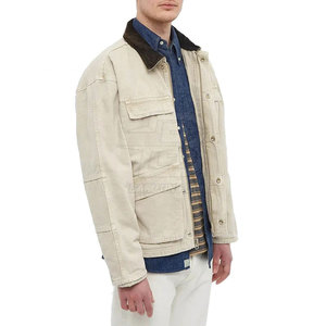 Best Price Cotton Twill <b>Jackets</b> For <b>Men</b> High Quality Cotton <b>Long</b> Sleeves Cotton Twill <b>Jacket</b> For <b>Men</b> - Product Image 2