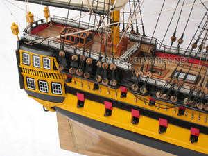 HMS AGAMEMNON/modèle de bateau ancien en bois/modèle de bateau artisanal - Product Image 4