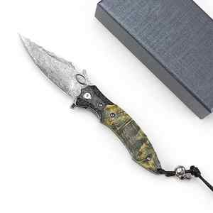 Cuchillos de bolsillo Cuchillos plegables Caja blanca y negra Aleación de aluminio multifuncional industrial EDC Cuchillos plegables Oem & Odm - Product Image 3