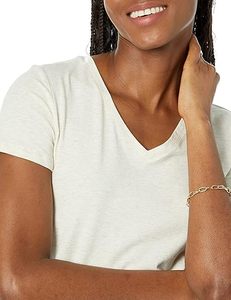 Chemises à col en V à manches courtes pour femmes légères et idéales pour un usage quotidien - Product Image 3