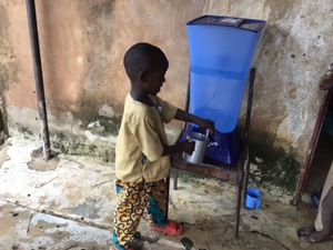 Nazava 2X16 32-Liter Plastic Indoor/Outdoor Household Water Purifier for Tested Gravity Tabletop Use <strong>3</strong>-Stage Activated Carbon - Product Image 2