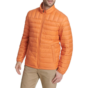 Chaqueta de Plumón Ligera para Hombre, Diseño de Fabricación China, Venta al por Mayor, con Capucha, Acolchada, para Invierno - Product Image 1