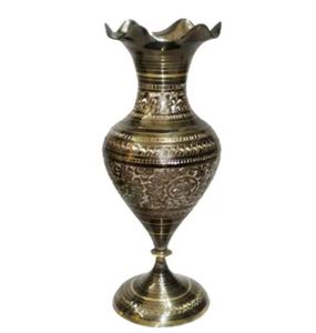 Florero decorativo moderno de Metal de latón más vendido para decoraciones de bodas y jardines florero de latón de diseño clásico - Product Image 1