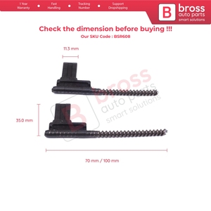 สาย91251JD02A ซ่อมพลาสติกปลายสายเคเบิลสำหรับม่านบังแดด BSR608สำหรับ Qashqai - Product Image 6