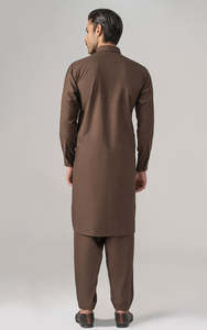 Nuevo diseño paquistaní Shalwar Kameez para hombres precio al por mayor hecho en fábrica transpirable hombres Shalwar Kameez vestido para fiesta y EId - Product Image 6