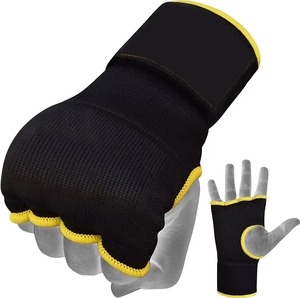 Gants d'entraînement MMA personnalisés avec logo, mitaines intérieures en gel et bandages pour les arts martiaux et l'entraînement manuel - Product Image 1