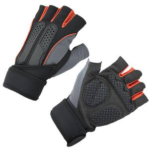 Gants d'entraînement de gymnastique tactique demi-doigt Accessoires de cyclisme d'exercice de compression - Product Image 6
