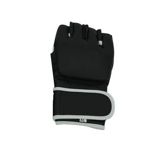 ถุงมือ MMA แบบเจาะสำหรับผู้ชายถุงมือ MMA แบบครึ่งนิ้วทำจากหนัง100% - Product Image 3