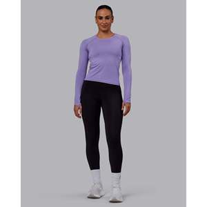 Camiseta Deportiva AeroFLX+ de Manga Larga sin Costuras - Top Atlético Deportivo Sólido - Product Image 5