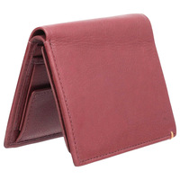 Dompet Lipat Panjang Kulit Asli Pria Mewah RFID Resleting Tahan Air Tempat Kartu Bisnis Logo Timbul Penutup Bergaya Poliester