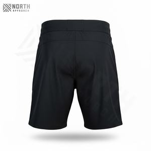 Shorts MMA pour hommes à séchage rapide, best-seller, nouvelle arrivée, impression de logo personnalisée, couleur unie, service OEM Kte, toile extensible de haute qualité - Product Image 2
