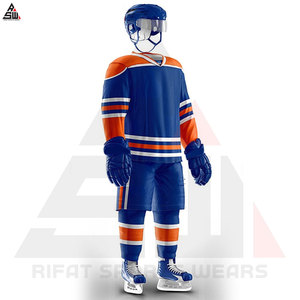 Fully Customized Men Ice Hockey Uniform Perfect Styling Hot Selling Latest Designs Men Ice Hockey Uniform With <b>Light</b> Weight - Product Image 4