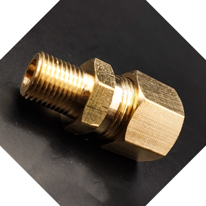 M68 áp lực cao Brass bspt nén nam nối mạ xử lý bề mặt - Product Image 4
