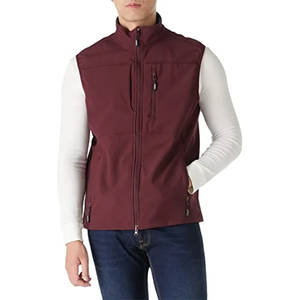 เสื้อกั๊กผู้ชายเกรดพรีเมียม ทรงเข้ารูป ผ้า softshell ระบายอากาศดี สวมใส่สบาย ดีไซน์ OEM สำหรับฤดูหนาว รุ่นใหม่ ไม่มีแขน - Product Image 5