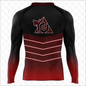 Camisetas de manga larga para hombre, ropa de compresión personalizada, protector de sarpullido Mma - Product Image 2