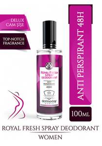 Desodorante en Aerosol Dermoday Royal Fresh para Mujer, 100 ml, Botella de Vidrio de Lujo, Antitranspirante de 48 Horas - Product Image 2