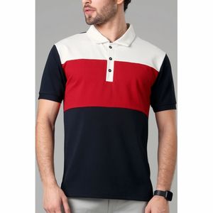 เสื้อโปโลสำหรับผู้ชายมาใหม่คอตตอนคอกลมสวมใส่สบายทันสมัยสำหรับสวมใส่บนท้องถนนแบบปัก - Product Image 4