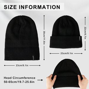 Chapeaux d'hiver Jacquard Bulk Stretchy Knit Beanies Unisex Warm Winter Hats for Wholesale Buyers - Product Image 6