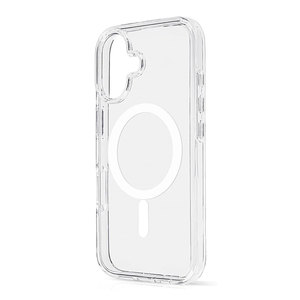 Fuerte magnético Mag Hybrid <span class=keywords><strong>Case</strong></span> para iPhone 16 / 16 Max / Plus / Mini 1,5 MM Slim Clear Hard Cover Silicona Bordes a prueba de golpes - Product Image 4