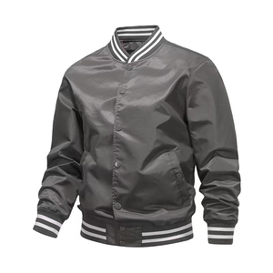 Compre al por mayor las chaquetas bomber personalizadas con logotipo más vendidas, chaquetas bomber para hombre, unisex, en venta. - Product Image 5