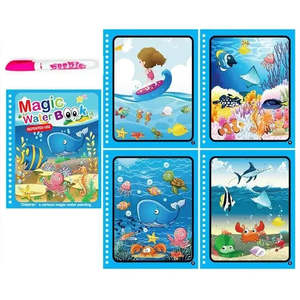Portable Magic Coloring <b>Books</b> for Children Drawing Board and Toys Set Made of Durable Paperboard Certified EN71 - Product Image 5