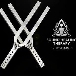 Diapasons CHAKRA pour la guérison sonore, fréquences 256-528 Hz, fournitures de laboratoire géantes - Product Image 4