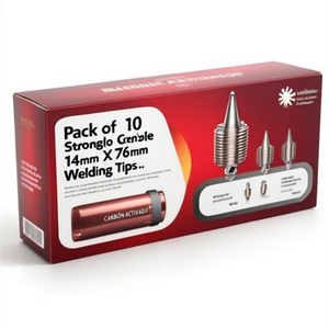 Lot de 10 buses à gaz fortement coniques 14 mm x 76 mm pour embouts de soudage - Product Image 3