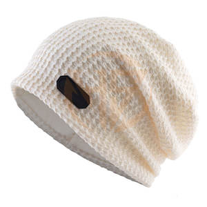 Bonnets en laine/coton de nouvelle conception 2025, prix bas, service OEM, vente en gros, bonnets personnalisés - Product Image 3