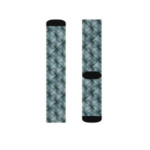 Calcetines de sublimación para hombre de material duradero disponibles en venta al por mayor logotipo personalizado/colores calcetines de sublimación para hombre antiarrugas - Product Image 5