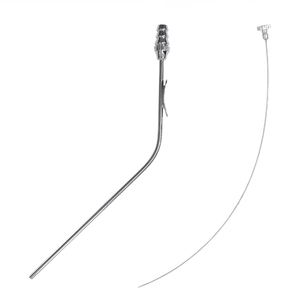 Tubo de succión mastoideo de cánula de succión Frazier de alta calidad en ángulo de 7 pulgadas y 18cm para uso médico hospitalario - Product Image 3