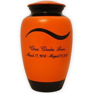 Urne funéraire Deep Blue pour adultes, fournitures funéraires, urnes commémoratives pour cendres humaines, urnes funéraires en métal très vendues, meilleur prix - Product Image 6