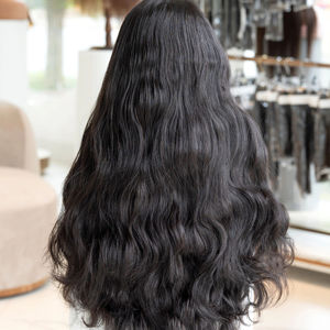 Nouveau style de mèches ondulées, couleur personnalisée, cheveux vietnamiens Remy, mèches simples avec fermeture - Product Image 1